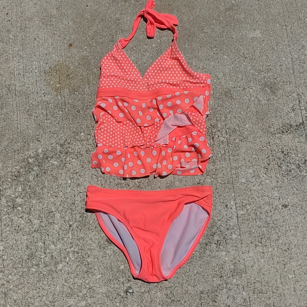 xhilaration Girls Bathing Suit Small